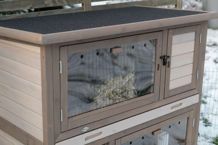 TRIXIE Kleintierstall mit Wärmedämmung